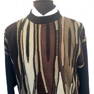 Protegé Collections Men’s Fuji Style 100% Acrylic Multicolor Pullover Sweaters